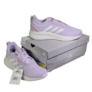 Adidas Lite Racer Rebold Purple Running Shoe Sneakers Womens 8 NEW